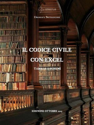 cover image of Il Codice Civile con excel